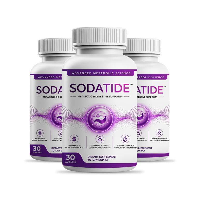 SodaTide 3-bottle supply